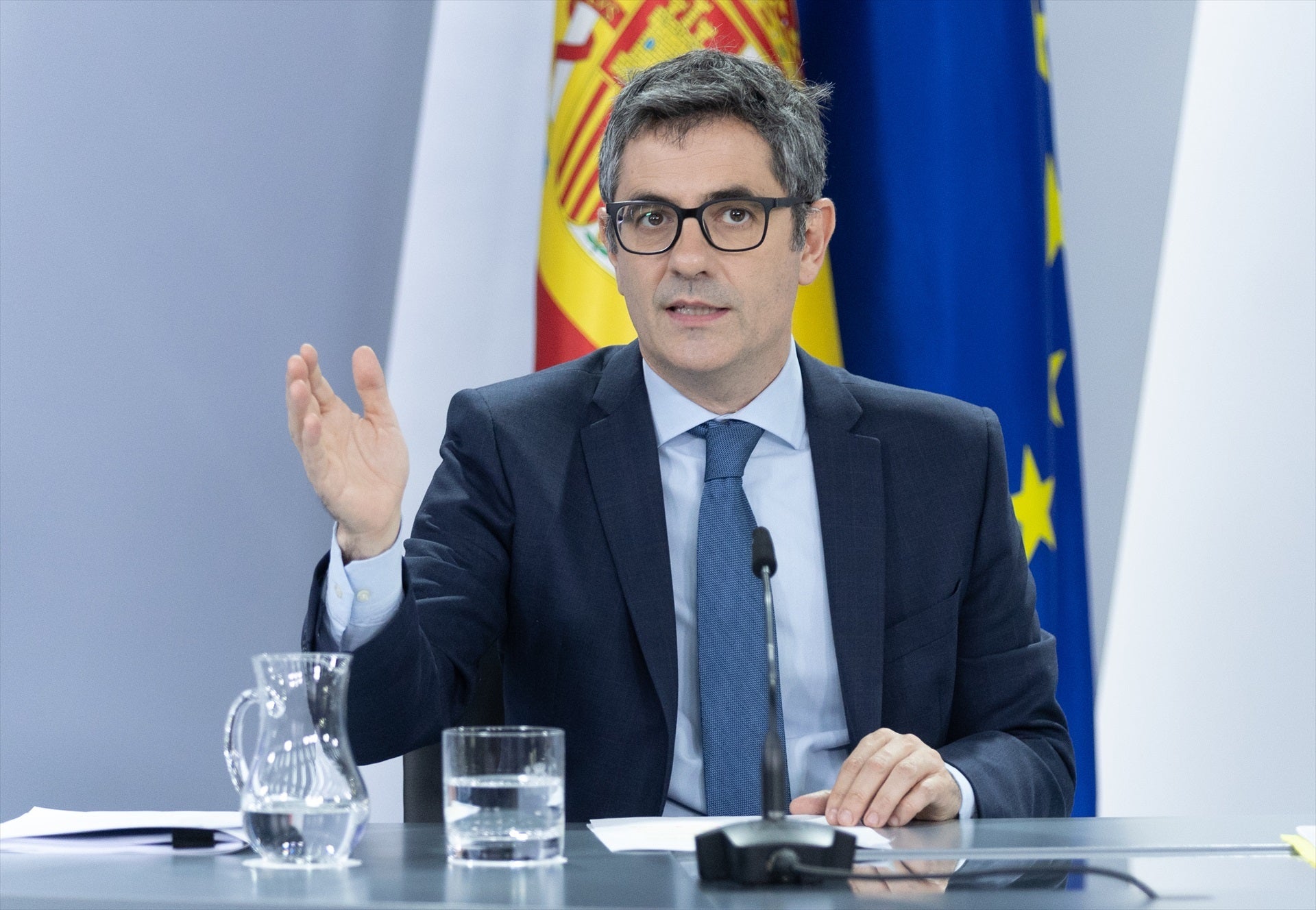 El ministro Félix Bolaños, operado de urgencia de una apendicitis El ministro Félix Bolaños, operado de urgencia de una apendicitis