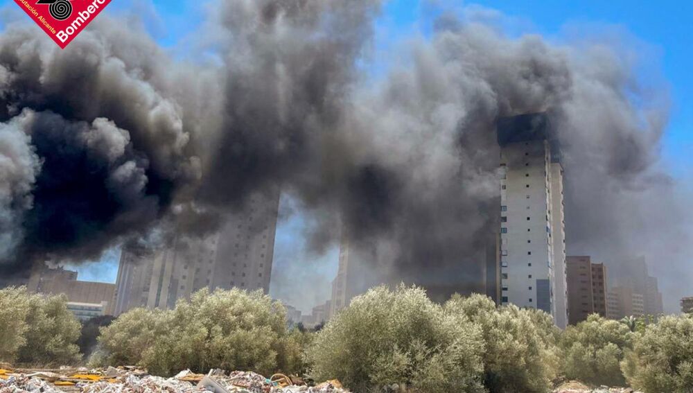 incendio Armanello de Benidorm