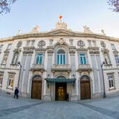 Vista de la fachada del Tribunal Supremo. EFE/Fernando Villar