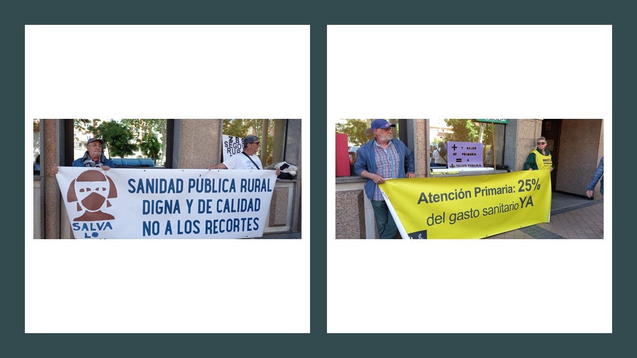 Concentración en defensa de la Sanidad en Segovia Concentración en defensa de la Sanidad en Segovia