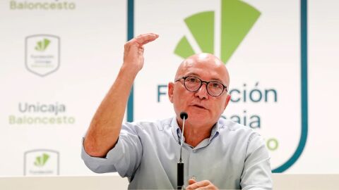Antonio L&oacute;pez Nieto, presidente de Unicaja