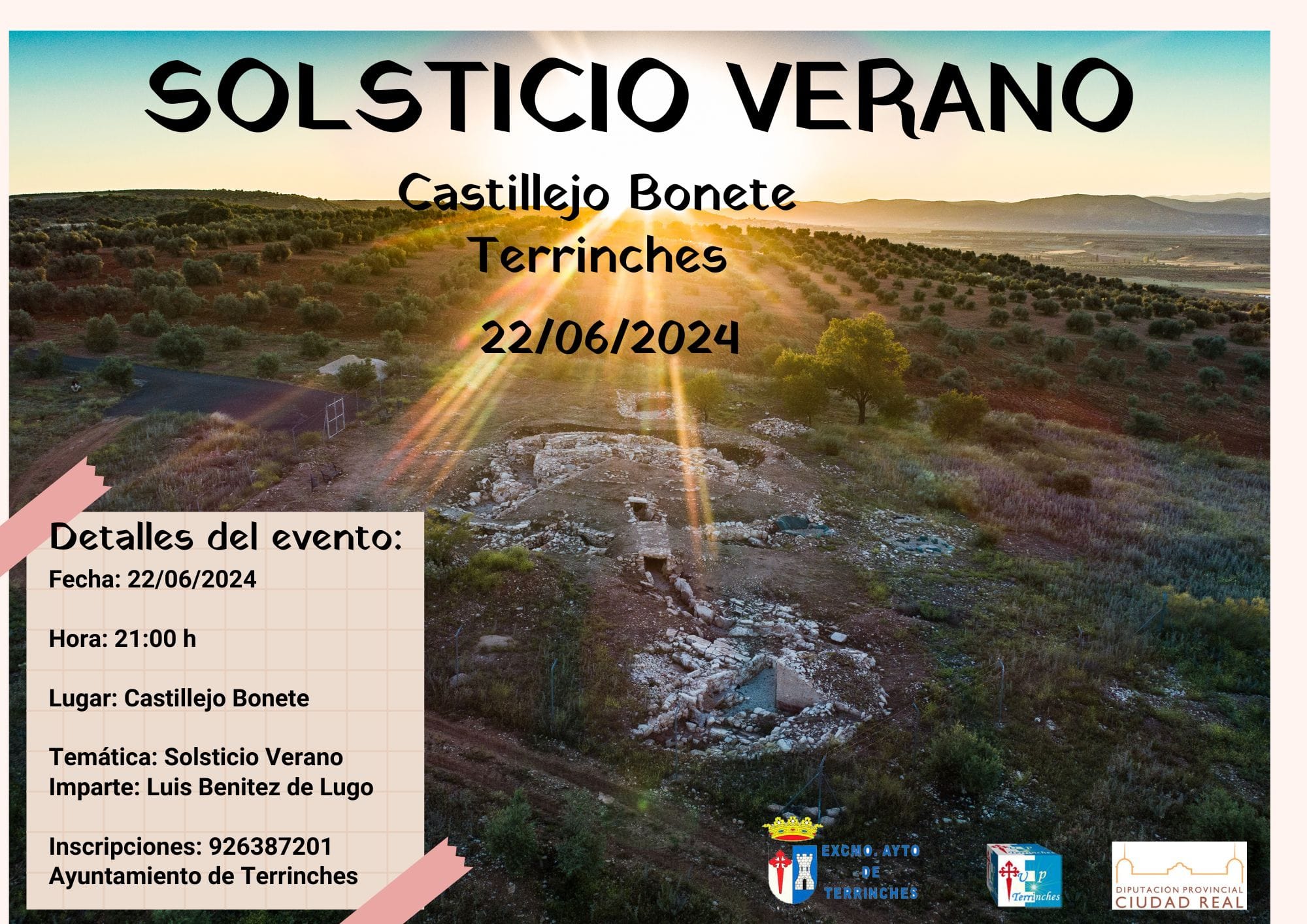 Castillejo del Bonete volverá a ser el lugar para observar el solsticio de verano Castillejo del Bonete volverá a ser el lugar para observar el solsticio de verano