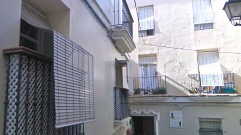 Calle Mes&oacute;n, en C&aacute;diz