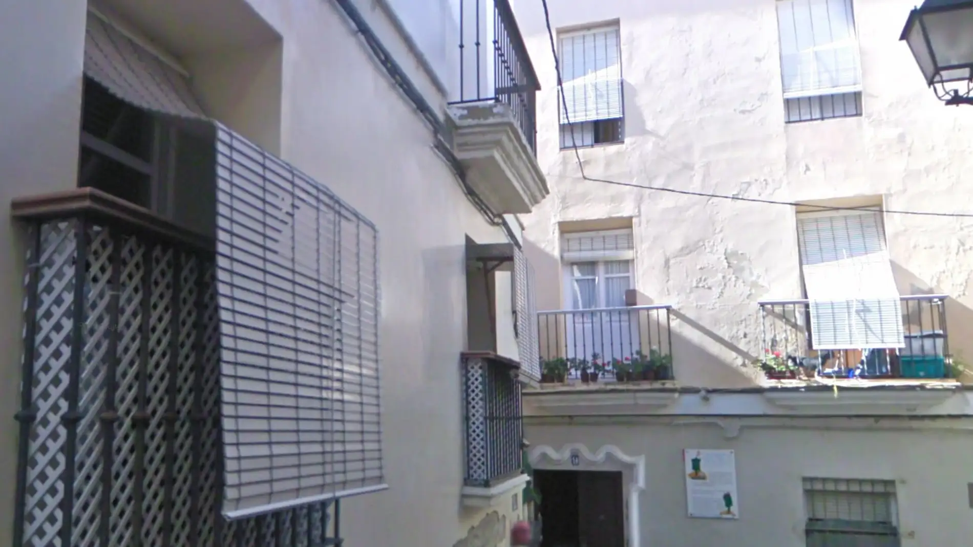 Calle Mesón, en Cádiz