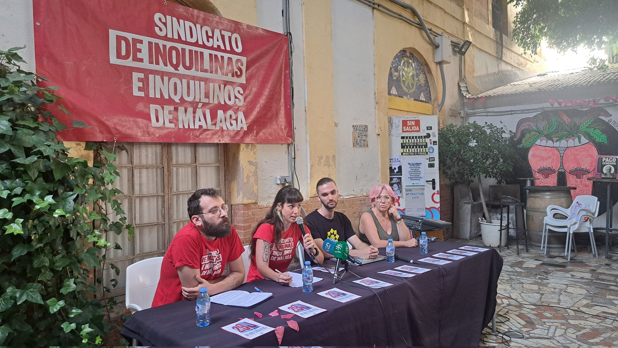 Movilización contra la turistificación y precarización de la vida en Málaga Movilización contra la turistificación y precarización de la vida en Málaga