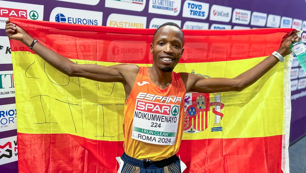 Ndikumwenayo se cuelga el bronce en los 10.000 metros Ndikumwenayo se cuelga el bronce en los 10.000 metros