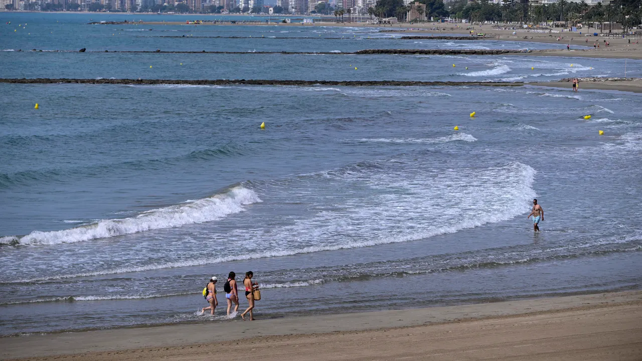 Vista general de las playas de Benicàssim | Imagen de archivo