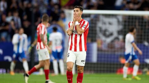Diego S&aacute;nchez al final del partido