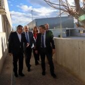 Visita del conseller de Educación al IES Pere María el pasado noviembre de 2023