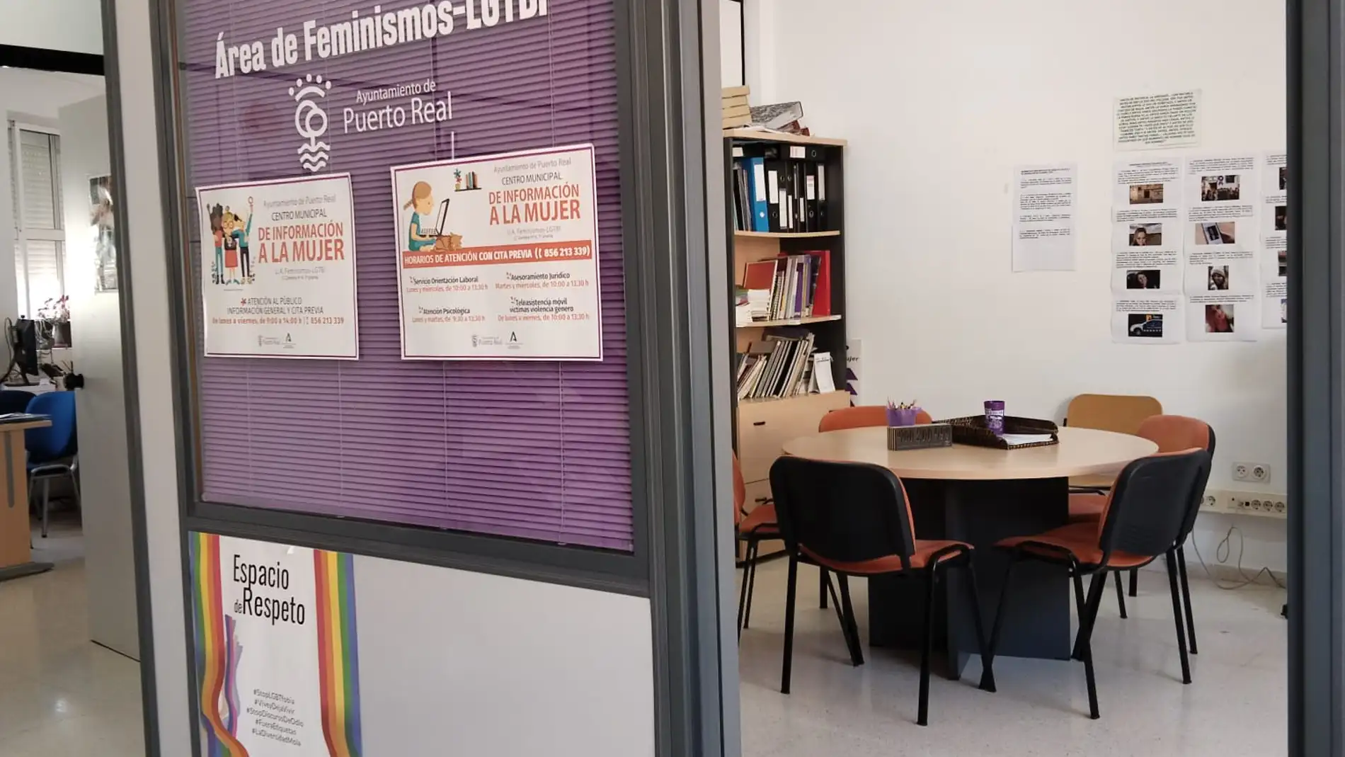 Imagen del área de feminismos de Puerto Real Imagen del área de feminismos de Puerto Real