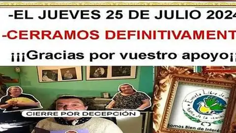 Teatro de la Sensación Cierre del Teatro de la Sensación