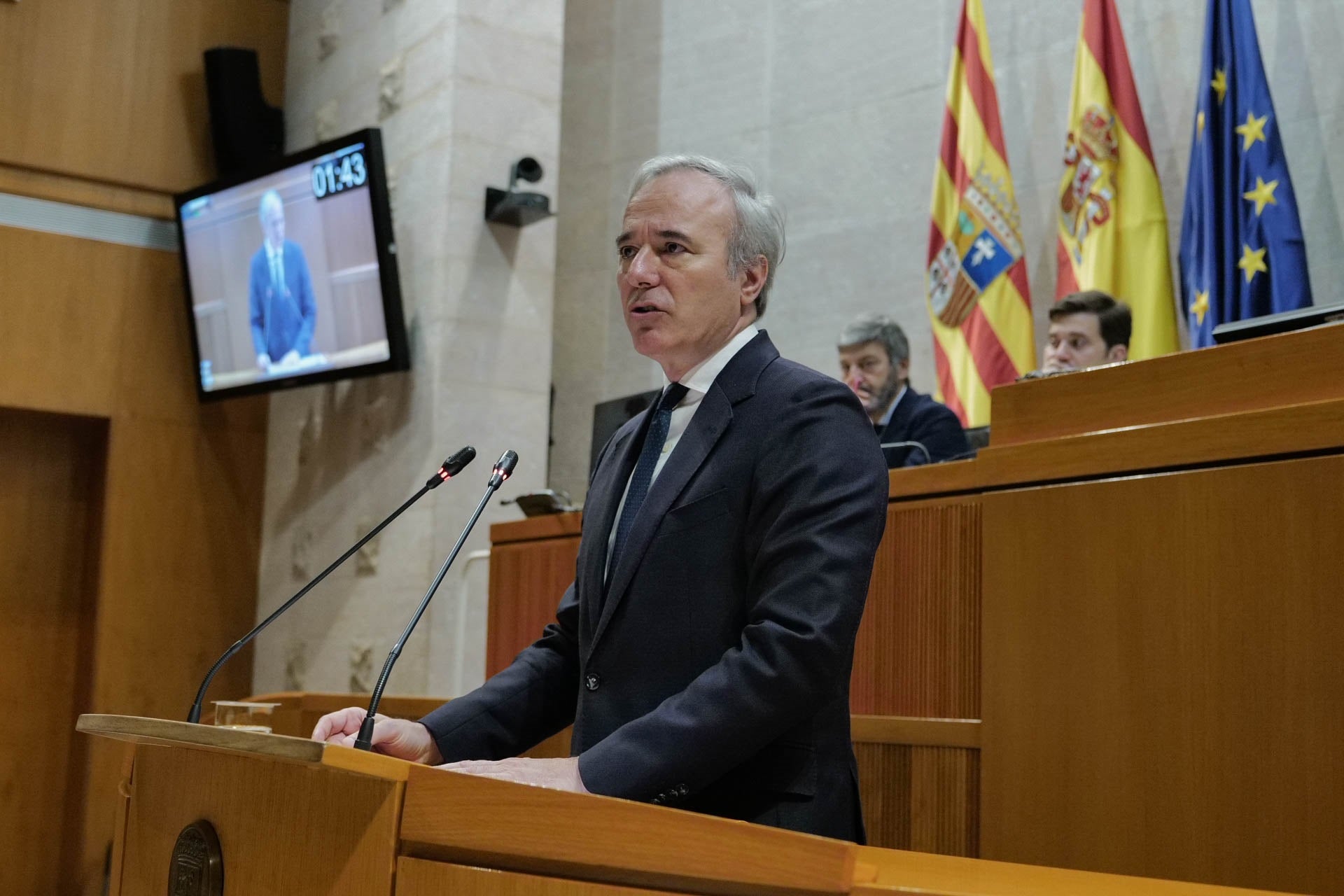 Azcón: "la financiación singular de Cataluña rompe con la solidaridad" Azcón: "la financiación singular de Cataluña rompe con la solidaridad"