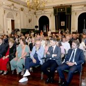 Imagen del auditorio durante la entrega de los I Premios Gente Viajera de Galicia. Foto: Juan Caballero
