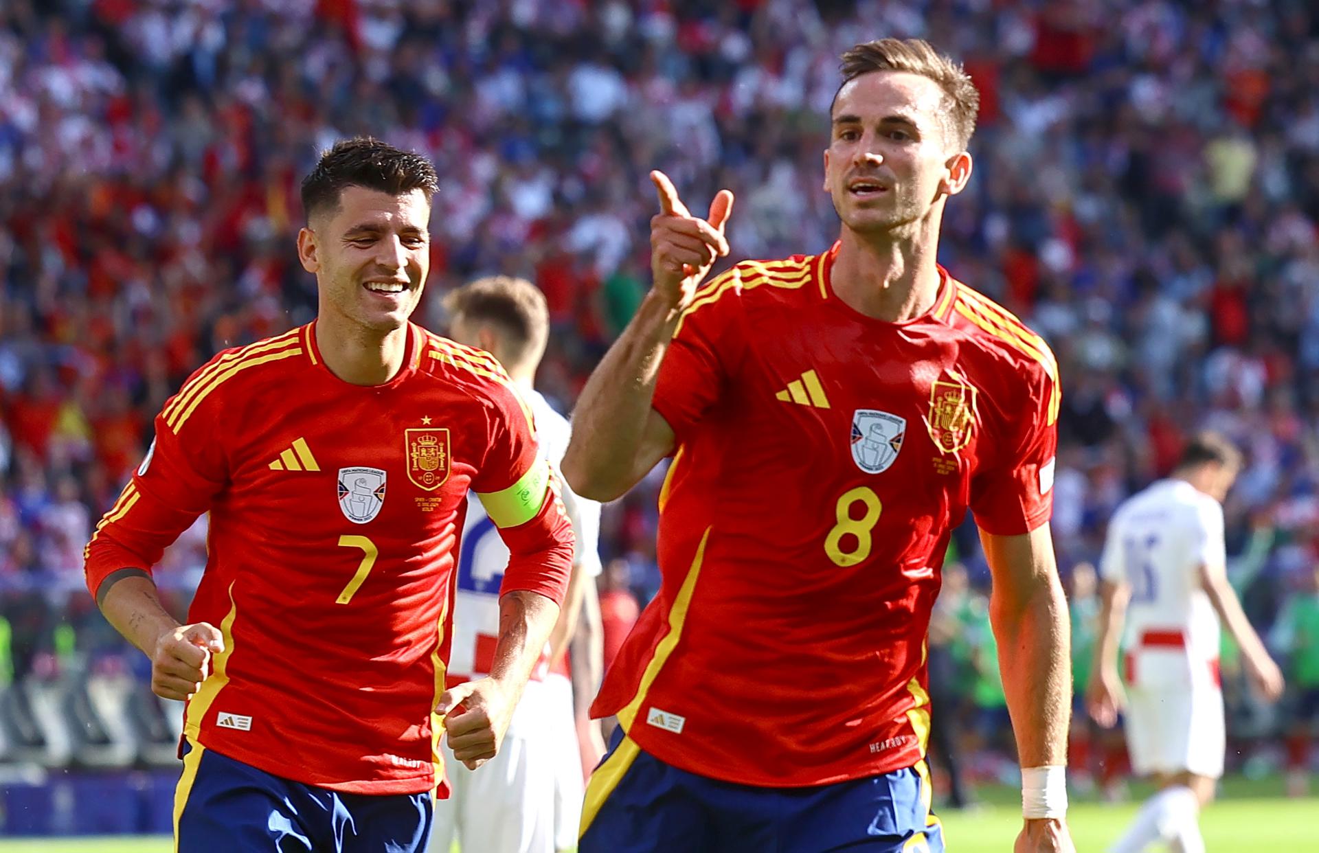 Así ha sonado la goleada de España a Croacia en su debut en la Eurocopa Así ha sonado la goleada de España a Croacia en su debut en la Eurocopa