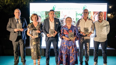 Premiados en la Noche de la Agricultura Alicantina de ASAJA Alicante.