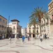 Plaça de Baix de Elche. 