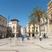Plaça de Baix de Elche. Plaça de Baix de Elche.