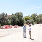Obras carretera Istán