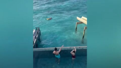 Un futbolista espa&ntilde;ol salva a un matrimonio de morir ahogado en Maldivas