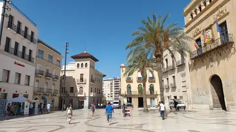 Plaça de Baix de Elche. Plaça de Baix de Elche.