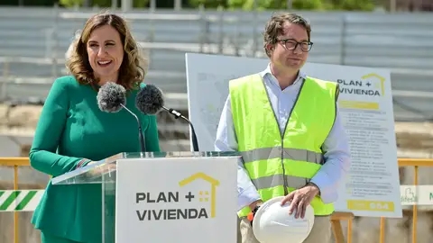 María José Catalá durante la presentación del "Plan + Vivienda" vpp