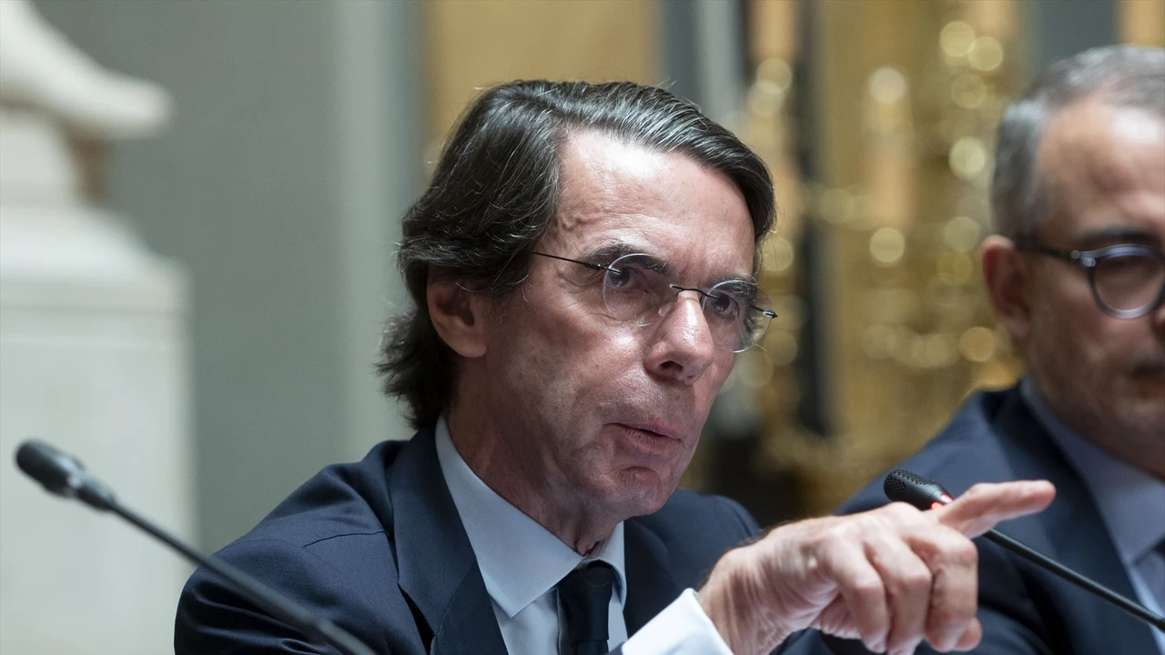 El expresidente del Gobierno José María Aznar