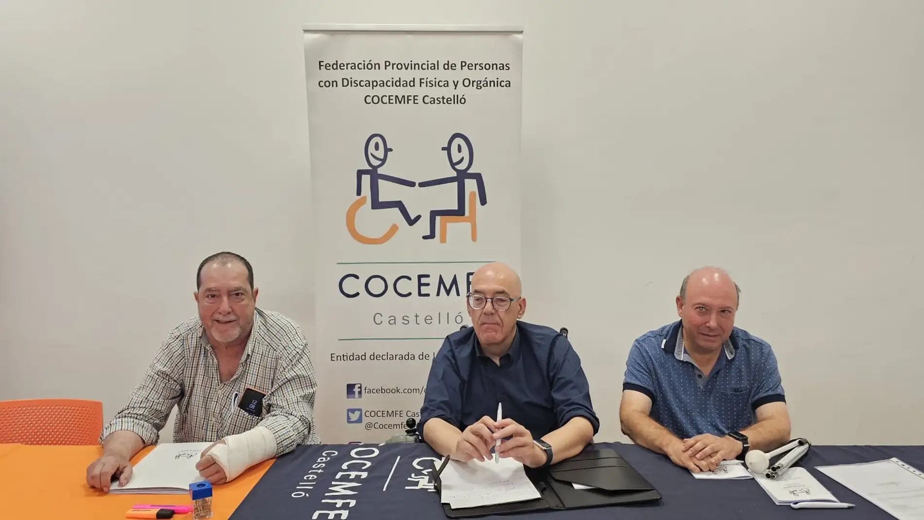 Ximo Nebot, nuevo presidente de COCEMFE Castellón, se marca el reto de unir las voces de las entidades sociales de la provincia