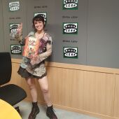 Maria Sagrera entrevistada en "Nits de Ràdio" junto a su "La calle del Cerezo"