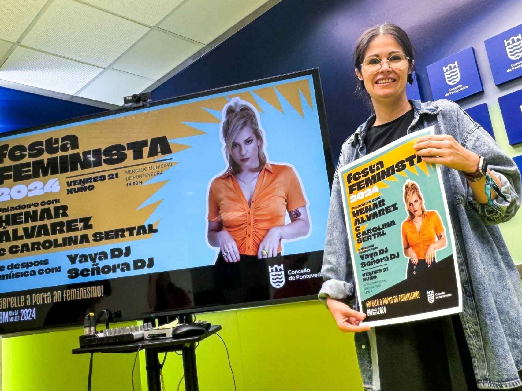 Pontevedra celebra este venres a súa “Festa Feminista” Pontevedra celebra este venres a súa “Festa Feminista”