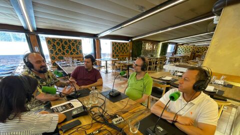 Tertulia de Onda Deportiva M&aacute;laga desde Asador I&ntilde;aki
