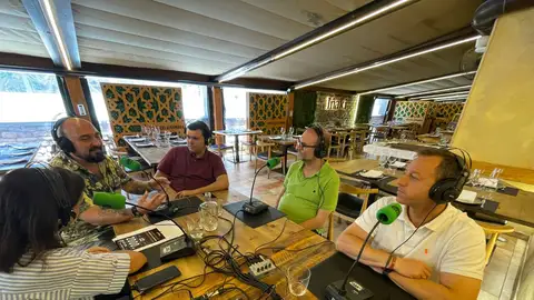Tertulia de Onda Deportiva Málaga desde Asador Iñaki Tertulia de Onda Deportiva Málaga desde Asador Iñaki