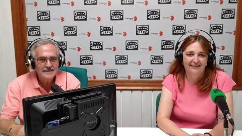 Jes&uacute;s Merlo y Julia Cejudo