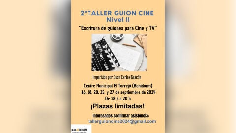 Taller de guion de cine y TV Benidorm