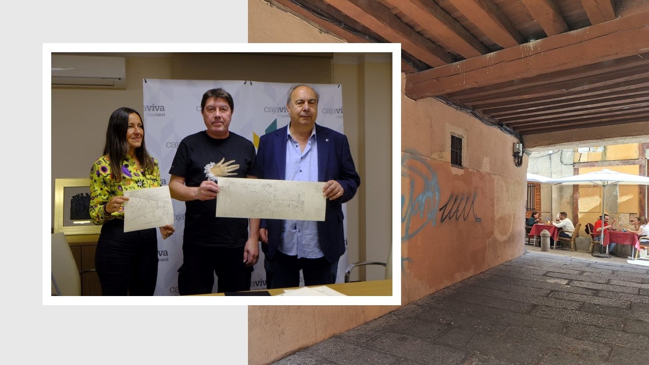 López Saura creará un mural exterior en la travesía del Patín sobre ‘Música y folclore en Segovia’ López Saura creará un mural exterior en la travesía del Patín sobre ‘Música y folclore en Segovia’