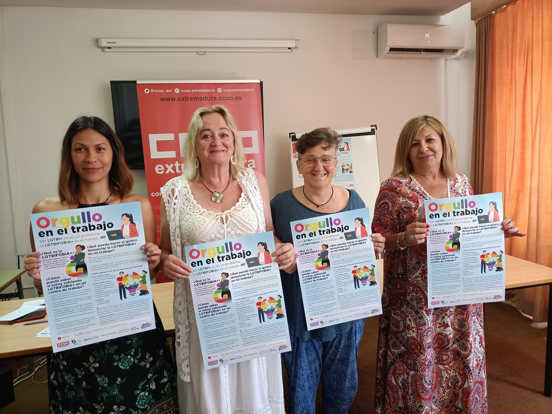 CCOO y Extremadura Entiende lanzan una campaña para visibilizar y detectar la LGTBIfobia en el ámbito laboral CCOO y Extremadura Entiende lanzan una campaña para visibilizar y detectar la LGTBIfobia en el ámbito laboral