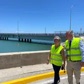Visita al puente en la jornada de ayer Visita al puente en la jornada de ayer