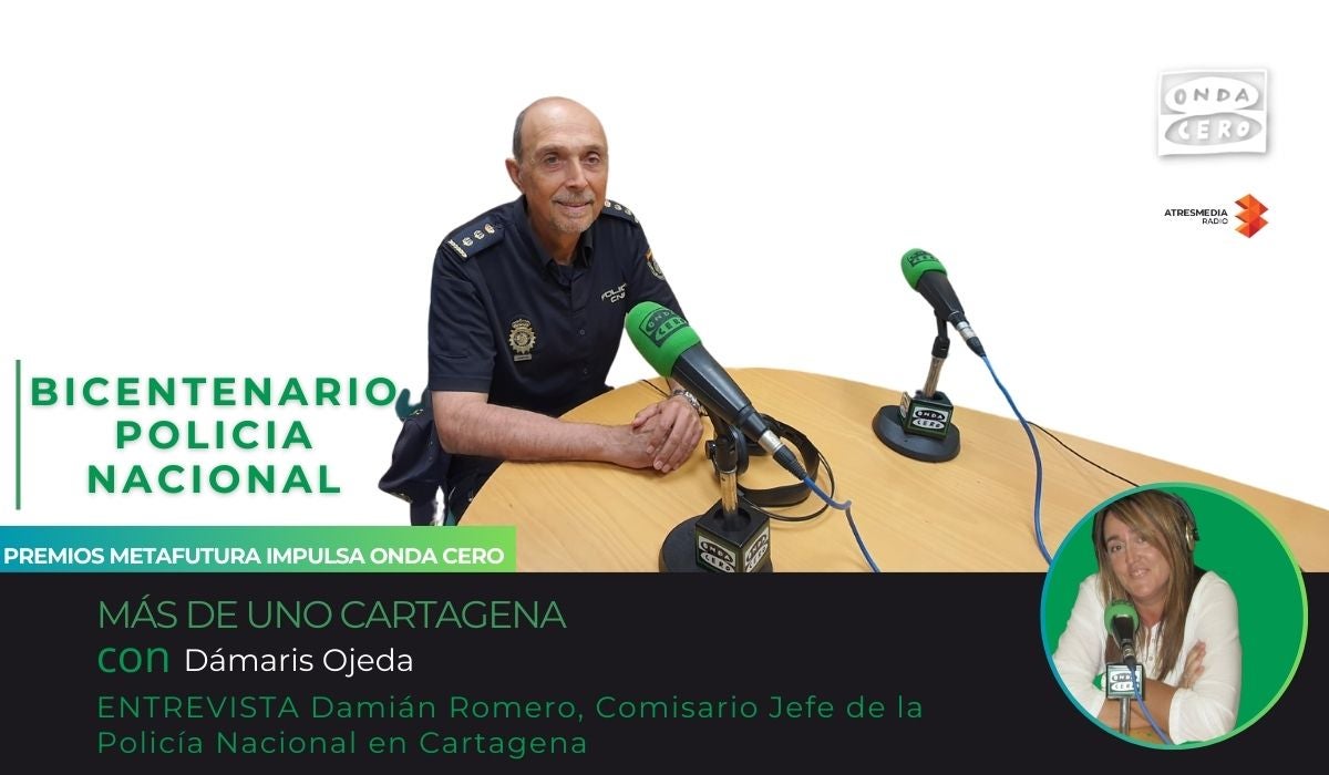 Mención Especial en los Premios Metafutura Impulsa Onda Cero Cartagena, al Bicentenario de la Policía Nacional Mención Especial en los Premios Metafutura Impulsa Onda Cero Cartagena, al Bicentenario de la Policía Nacional