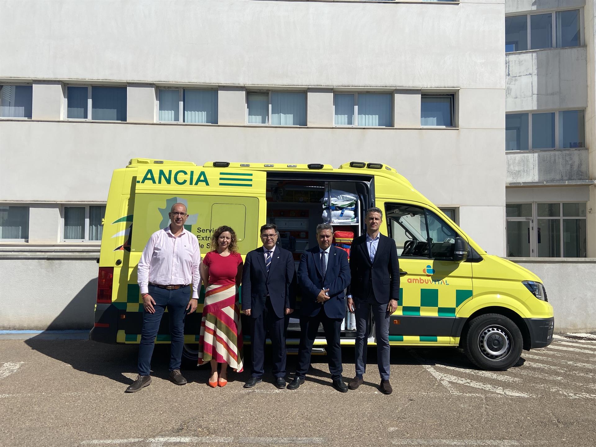 Fregenal, Valencia del Mombuey, Alcántara y Navalvillar de Ibor recuperan las unidades de soporte vital básico Fregenal, Valencia del Mombuey, Alcántara y Navalvillar de Ibor recuperan las unidades de soporte vital básico