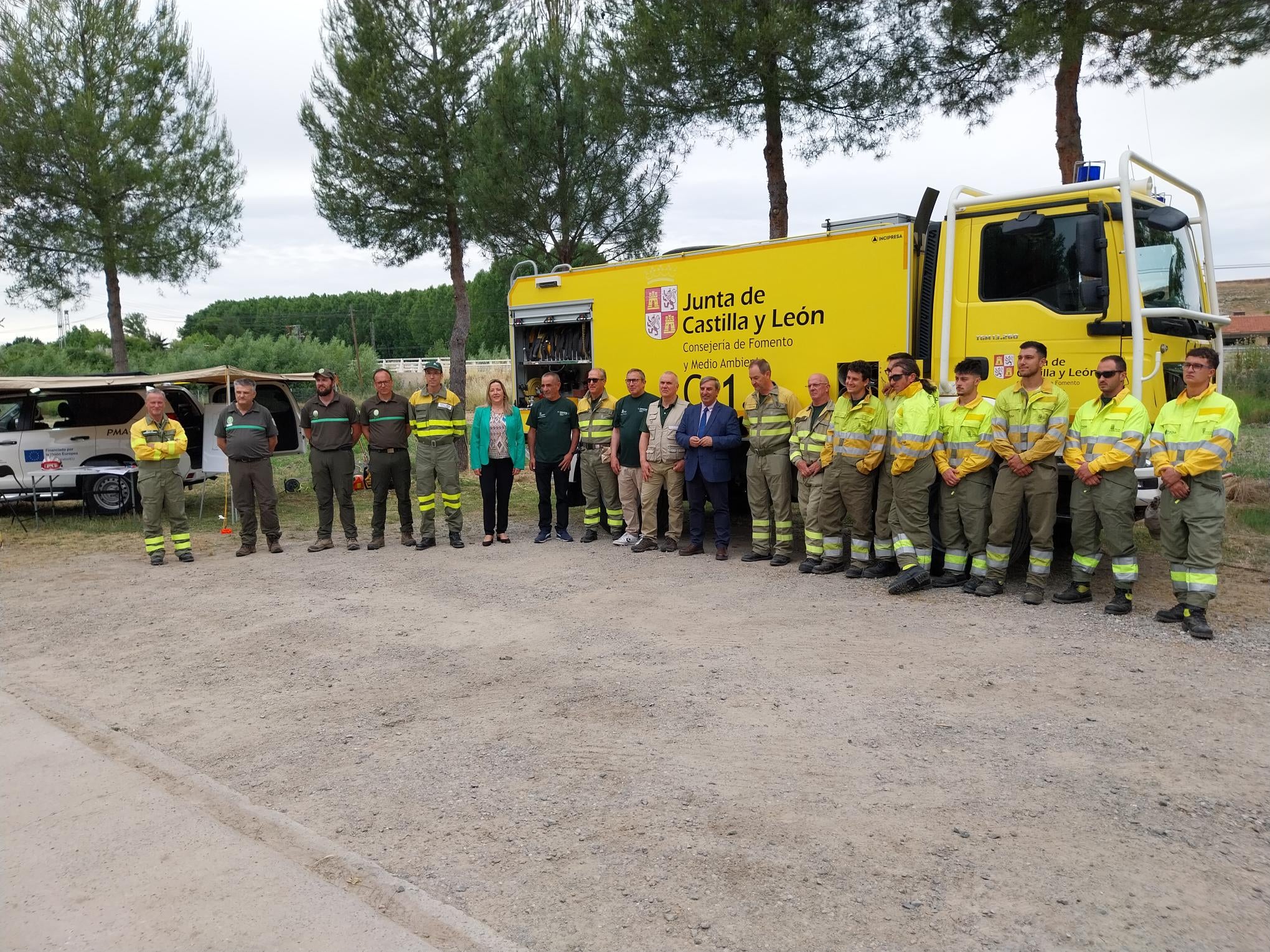 El operativo contra incendios forestales de la Junta en Segovia cuenta con 380 profesionales El operativo contra incendios forestales de la Junta en Segovia cuenta con 380 profesionales