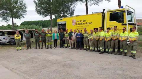 El operativo contra incendios forestales de la Junta en Segovia cuenta con 380 profesionales Junta de Castilla y León