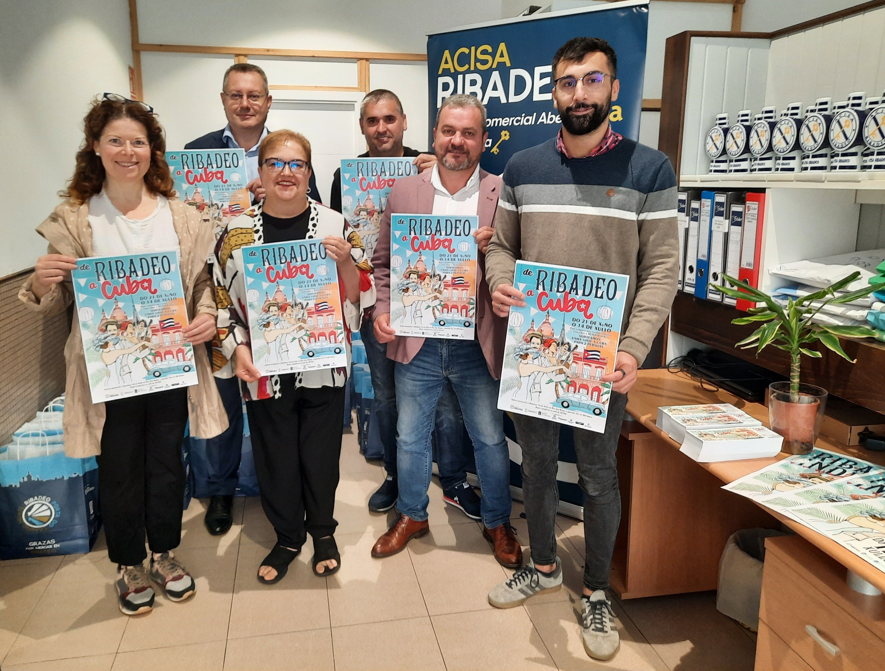 Acisa Ribadeo sortea un viaje a Cuba por el Ribadeo Indiano Acisa Ribadeo sortea un viaje a Cuba por el Ribadeo Indiano