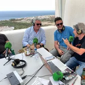 Juan de la Cruz, delegado de Salud de la Junta de Andalucía, en el Faro de Mojácar Juan de la Cruz, delegado de Salud de la Junta de Andalucía, en el Faro de Mojácar