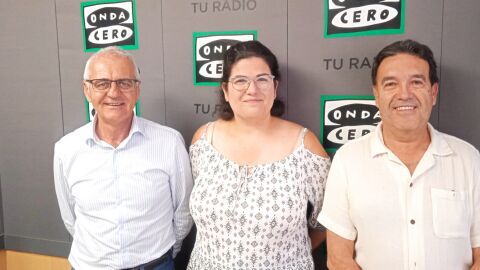 Javier Puebla, Mar&iacute;a Cancillo y Manuel Rocamora 
