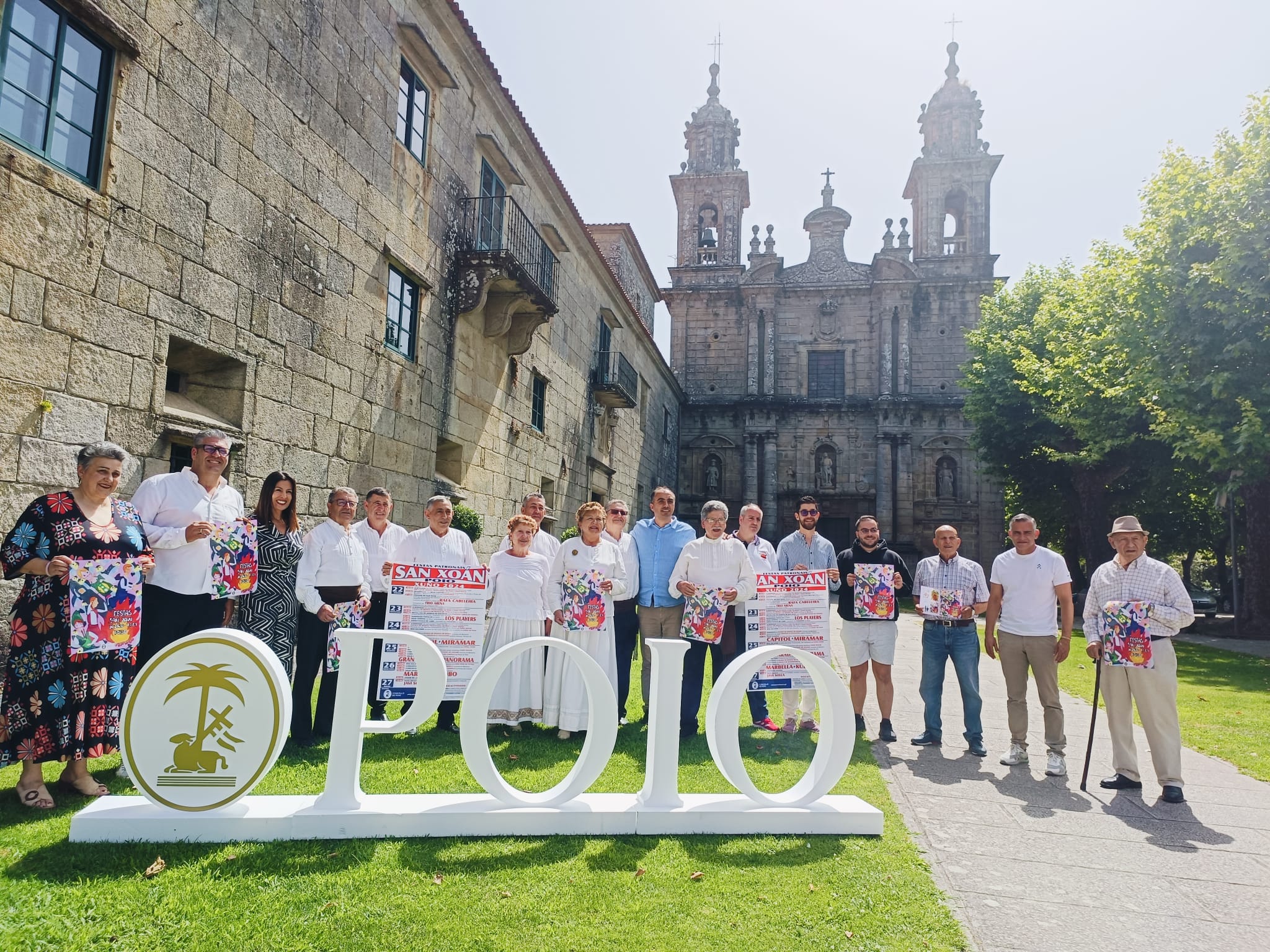 Poio prepárase para seis días de festas de San Xoán Poio prepárase para seis días de festas de San Xoán