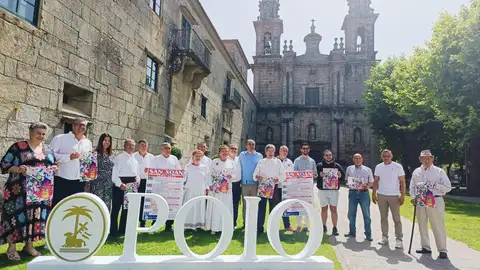 Presentación da programación das Festas de San Xoan en Poi O alcalde, Ángel Moldes na presentación das festas