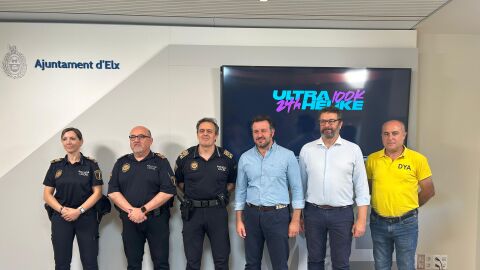 Presentaci&oacute;n de 'Ultrah&eacute;like', la nueva prueba de ultrafondo de Elche.