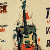Carlos Tarque (M-Clan), Rolenzos y Volvoreta, en el Candil Rock 2024 de Huércal de Almería