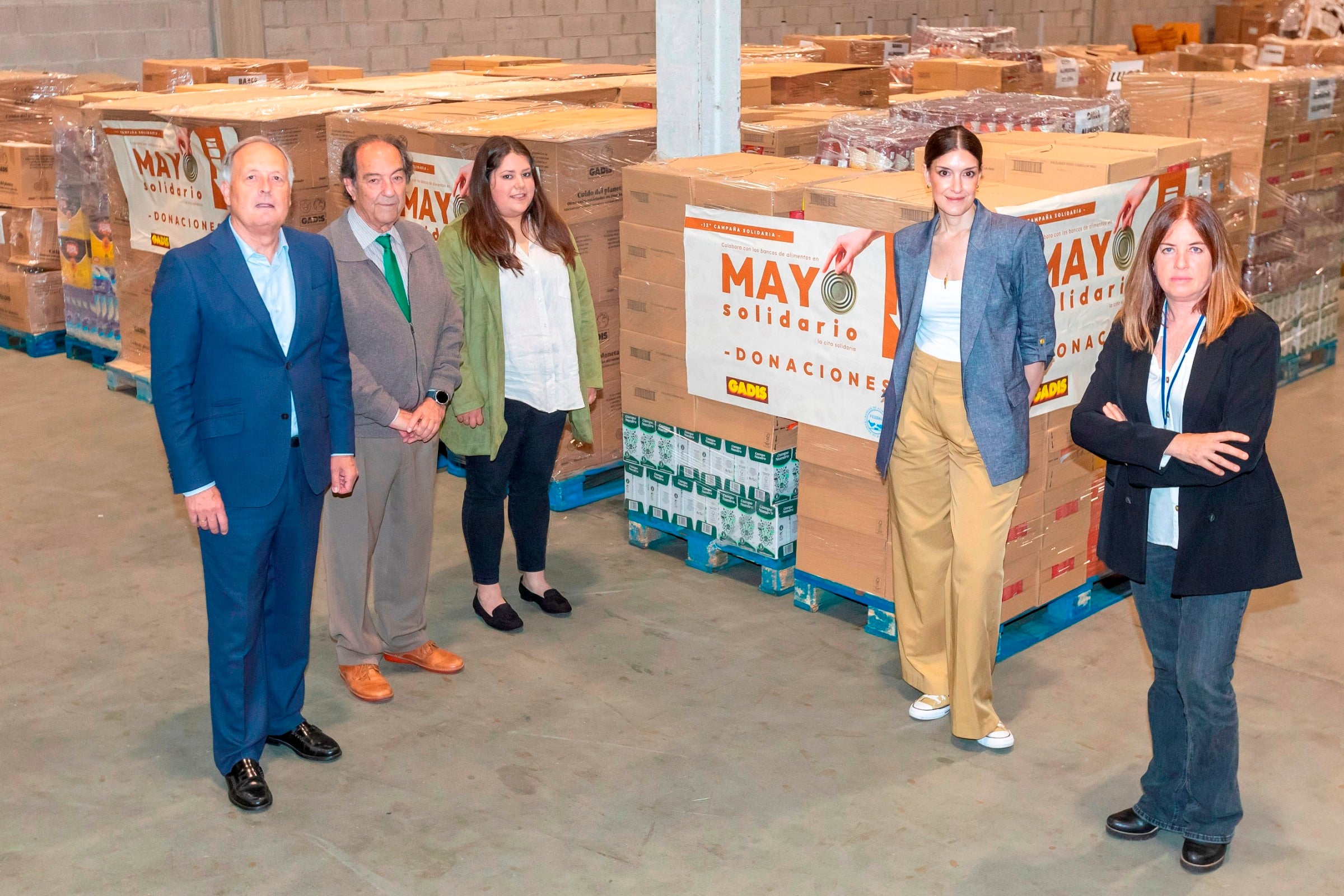 Gadis reúne máis de 150.000 quilos de alimentos na 12ª 'Campaña Mayo Solidario' Gadis reúne máis de 150.000 quilos de alimentos na 12ª 'Campaña Mayo Solidario'