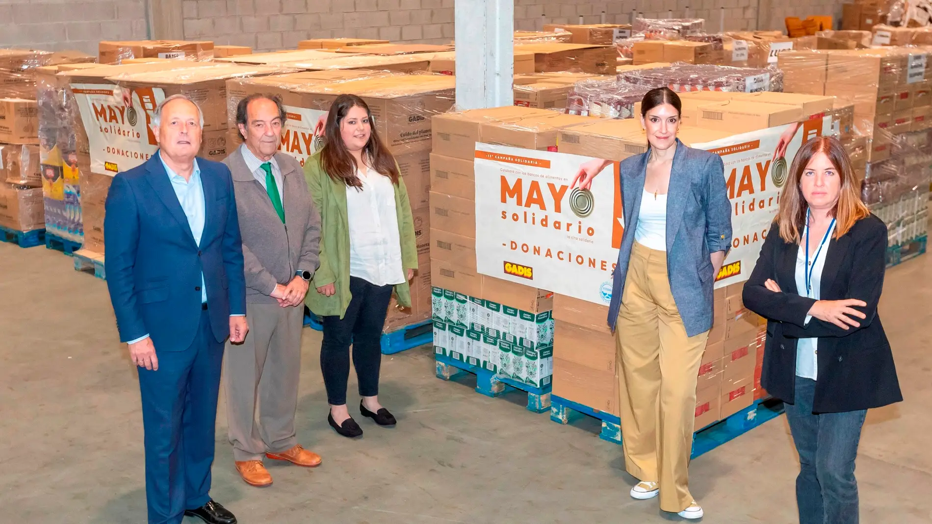 Gadis reúne máis de 150.000 quilos de alimentos na 12ª 'Campaña Mayo Solidario'