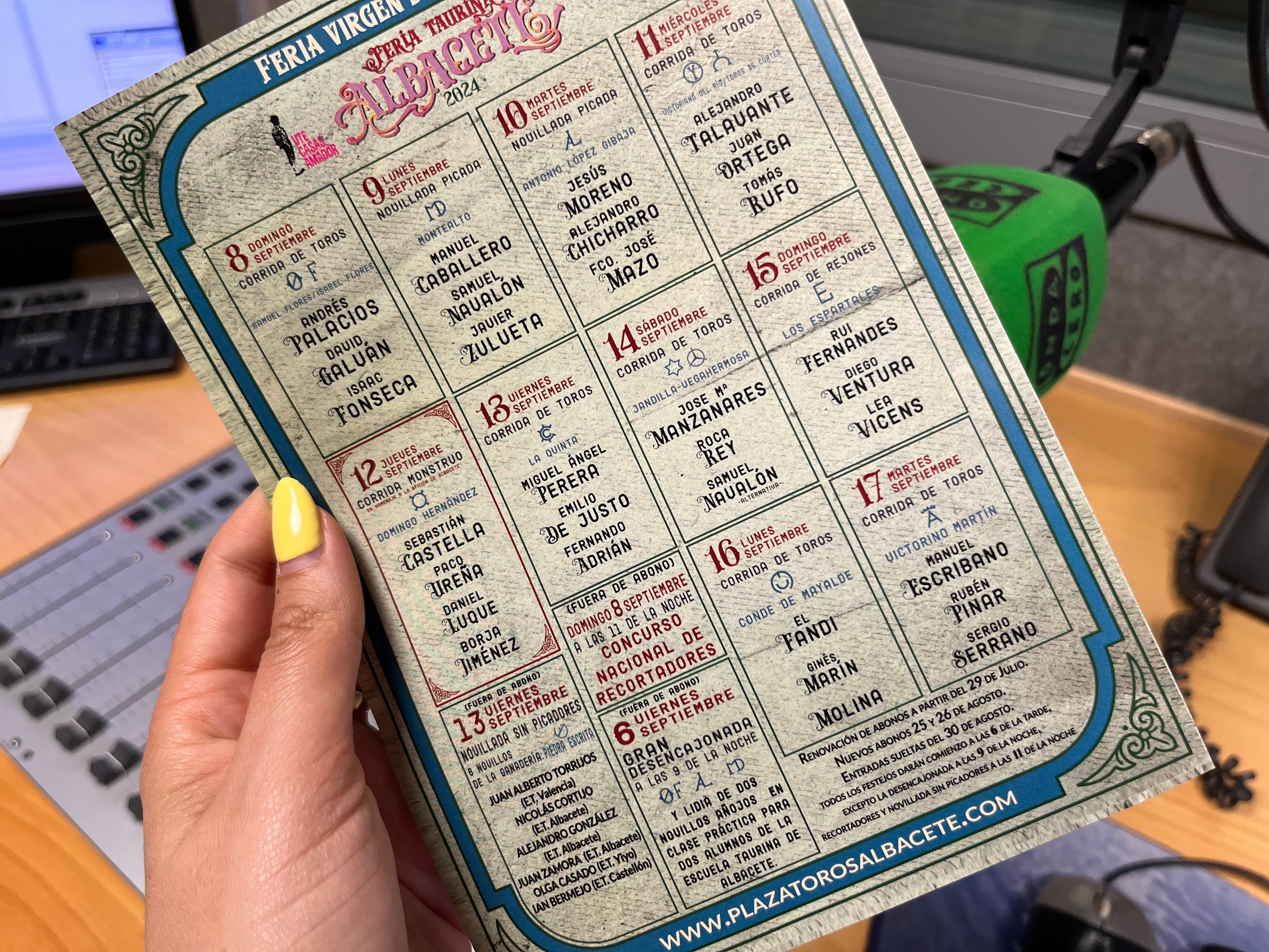 Así se ha configurado la Feria Taurina de Albacete 2024 Así se ha configurado la Feria Taurina de Albacete 2024